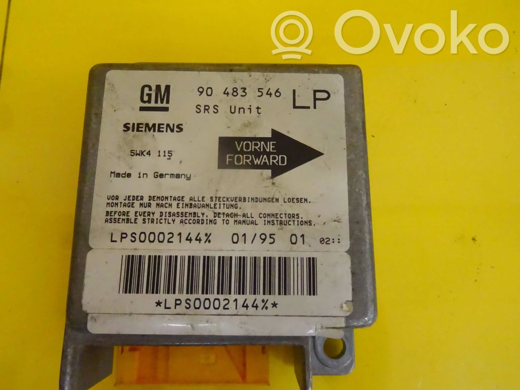 Opel Tigra A Airbag control unit/module 