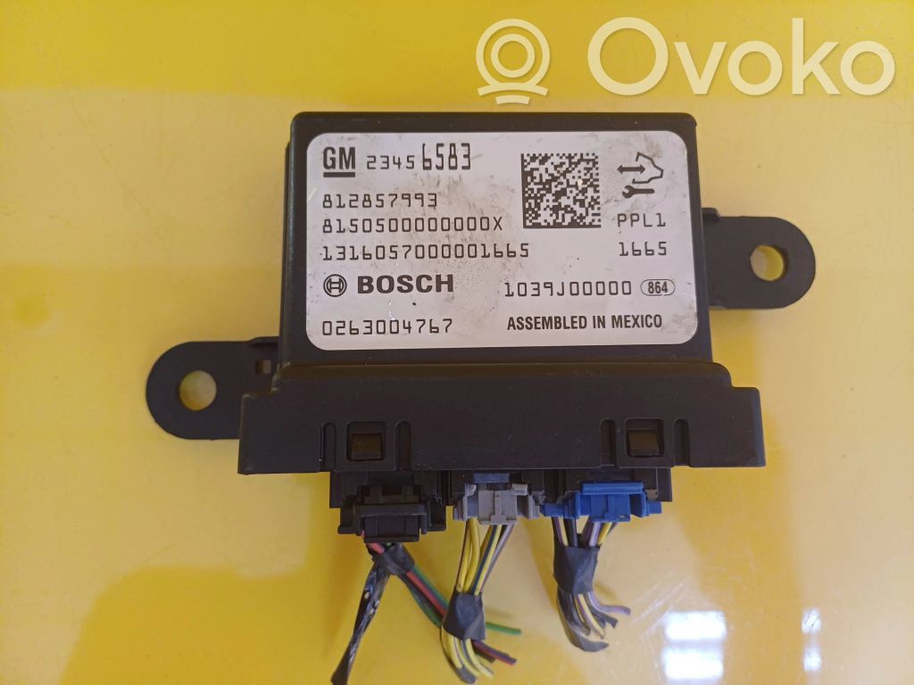 Opel Meriva B Parking PDC control unit/module 