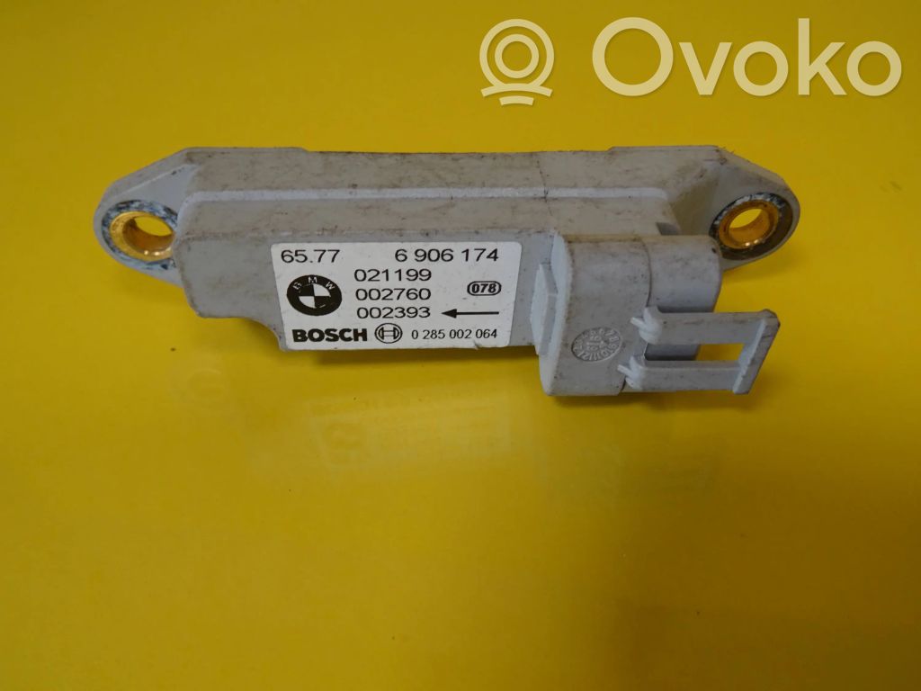 Airbag deployment crash/impact sensor   6906174