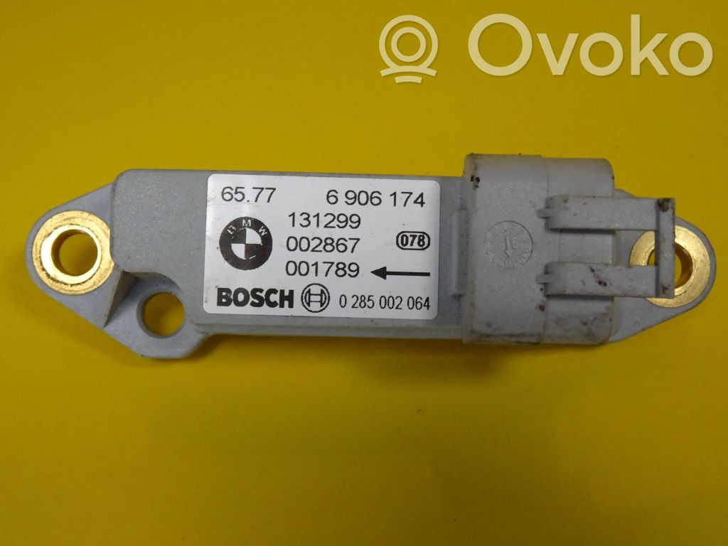 Airbag deployment crash/impact sensor   6906174