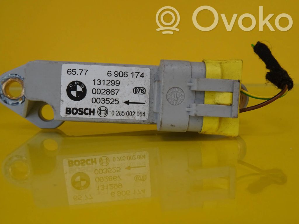 Airbag deployment crash/impact sensor   6906174