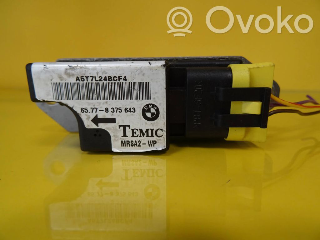 Airbag deployment crash/impact sensor   8375643