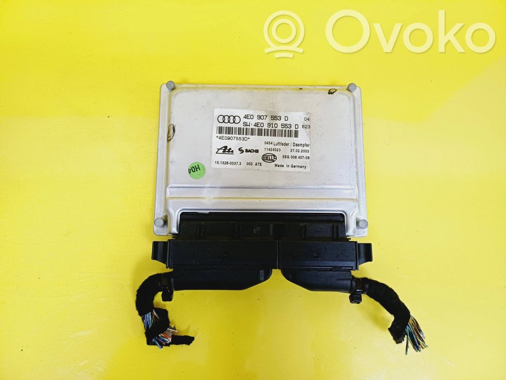 Audi A8 S8 D3 4E Pakabos valdymo blokas 