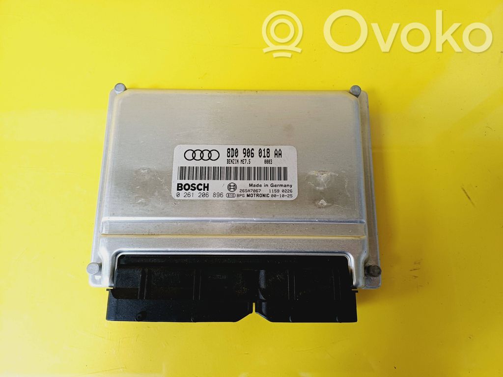 Engine control unit/module   8D0906018AA,0261206896