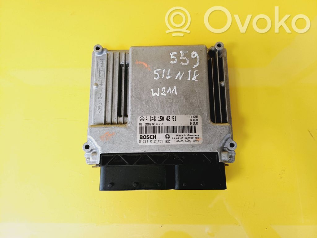 Mercedes-Benz E W211 Engine control unit/module 