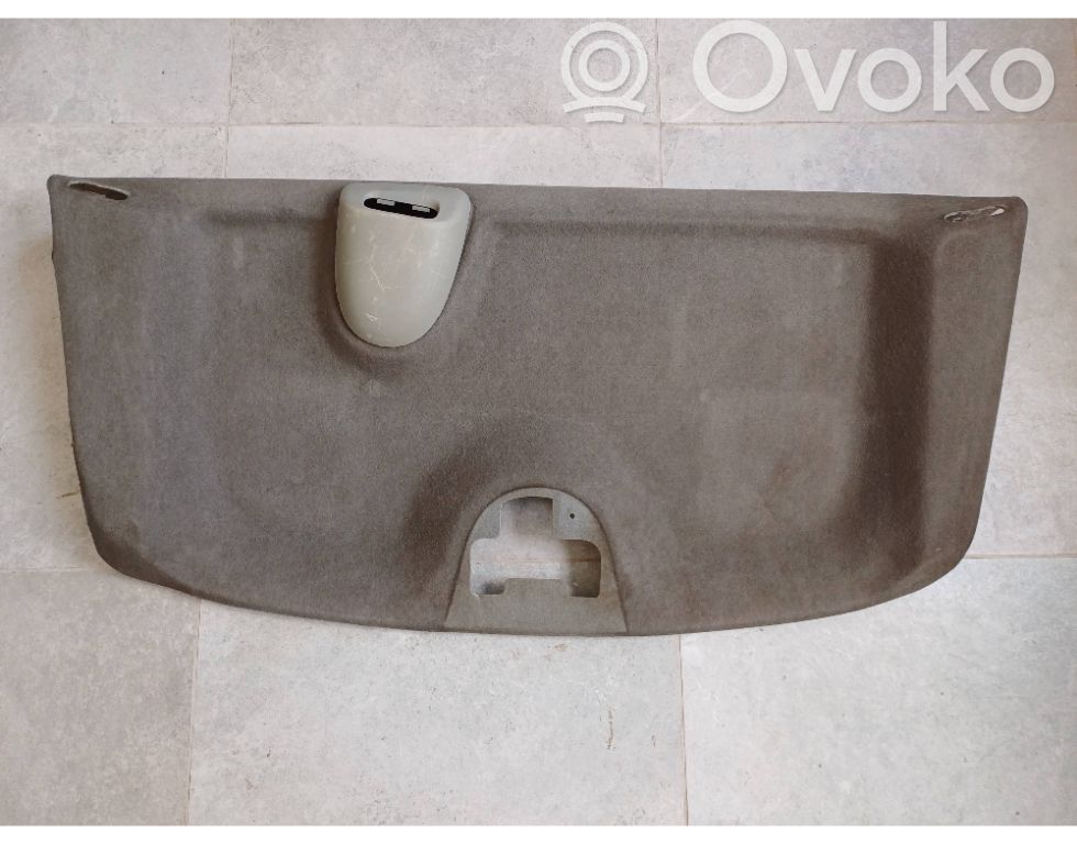 Parcel shelf