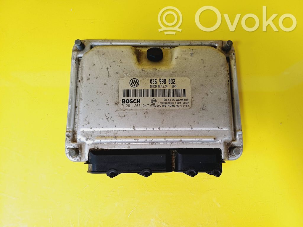 Volkswagen Golf IV Engine control unit/module 