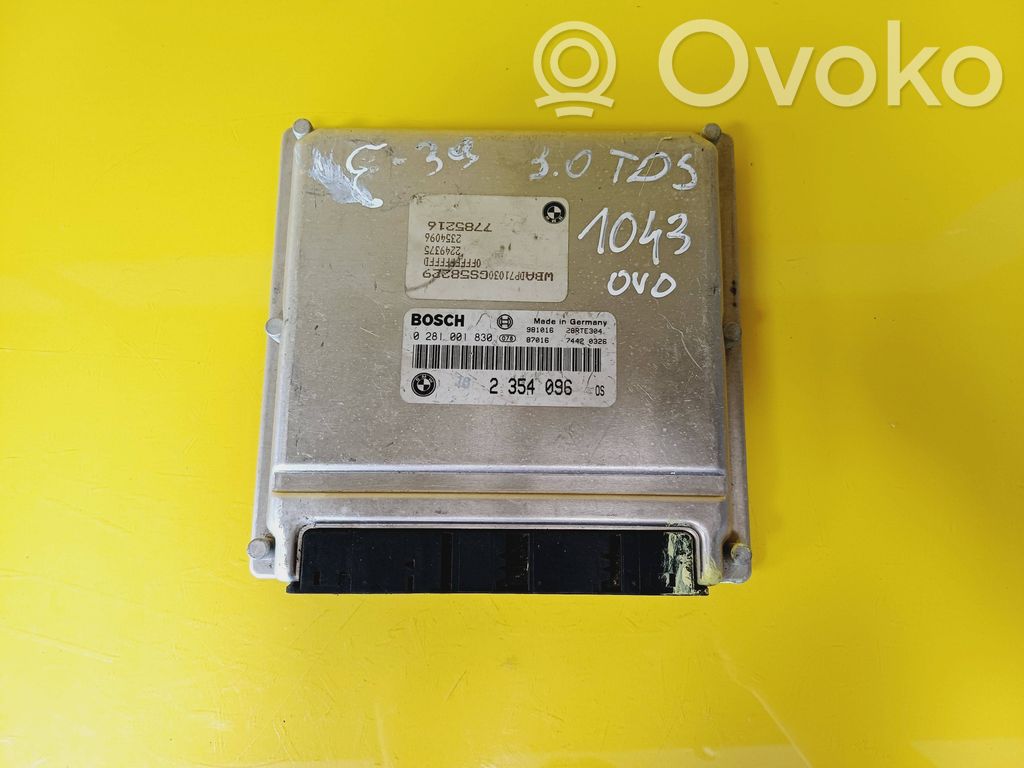 BMW 5 E39 Engine control unit/module 