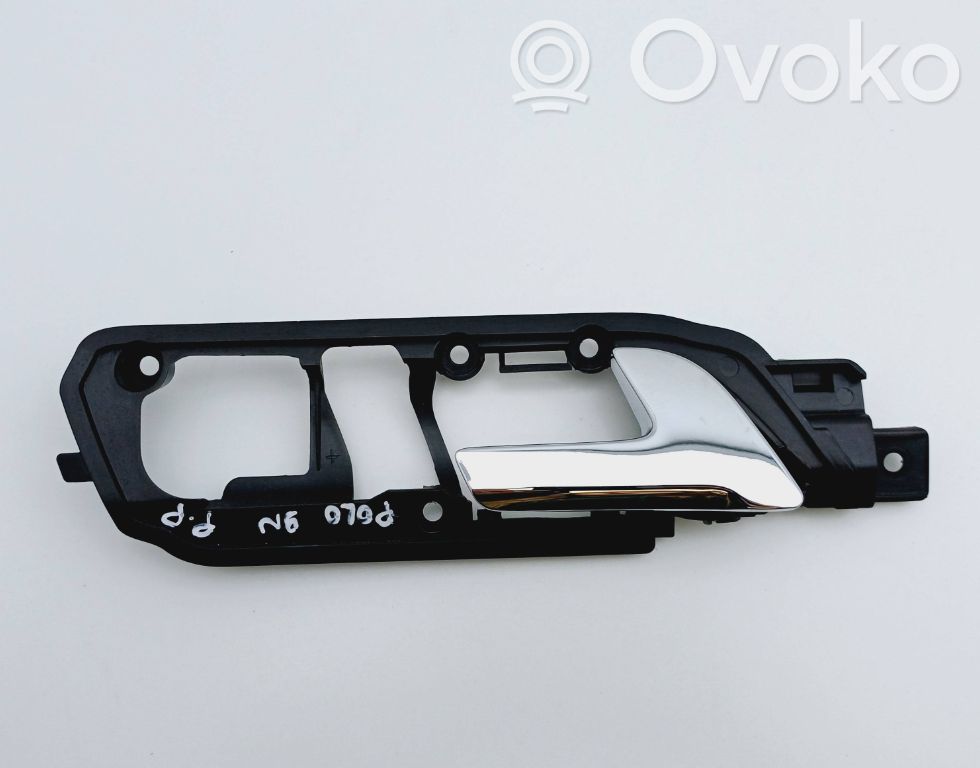 Volkswagen Polo IV 9N3 Klamka wewnętrzna drzwi przednich 