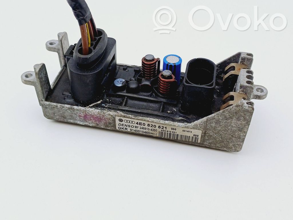 Audi A8 S8 D3 4E Résistance moteur de ventilateur de chauffage 