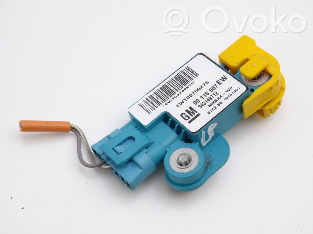 Opel Corsa C Airbagsensor Crashsensor Drucksensor 