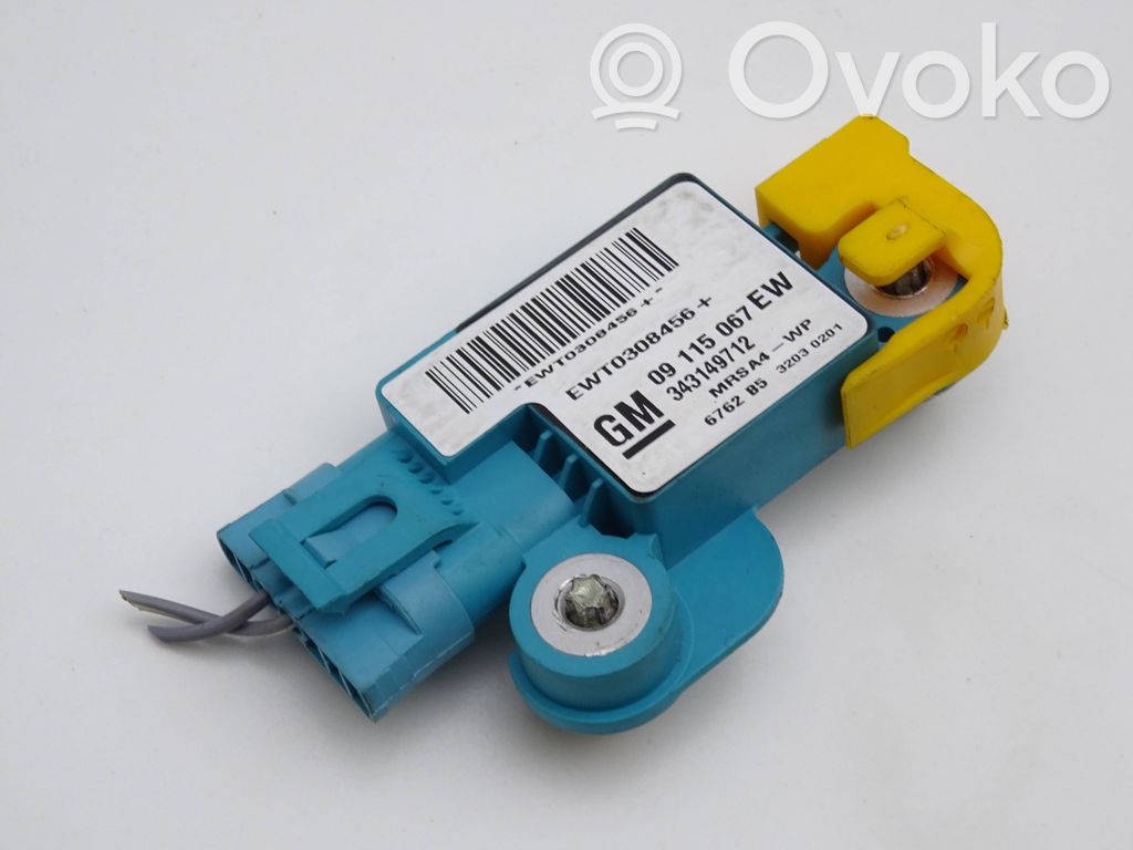 Opel Corsa C Airbagsensor Crashsensor Drucksensor 