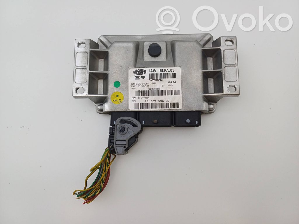 Citroen C4 I Unidad de control/módulo del motor