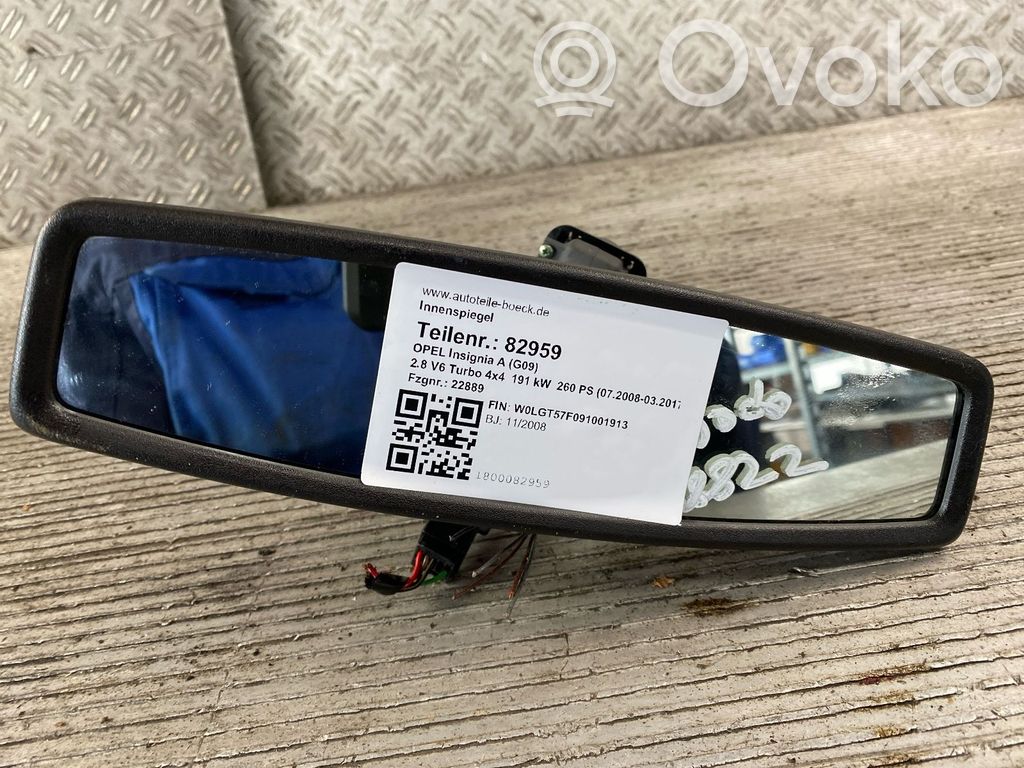 Opel Insignia A Espejo retrovisor (interior) 