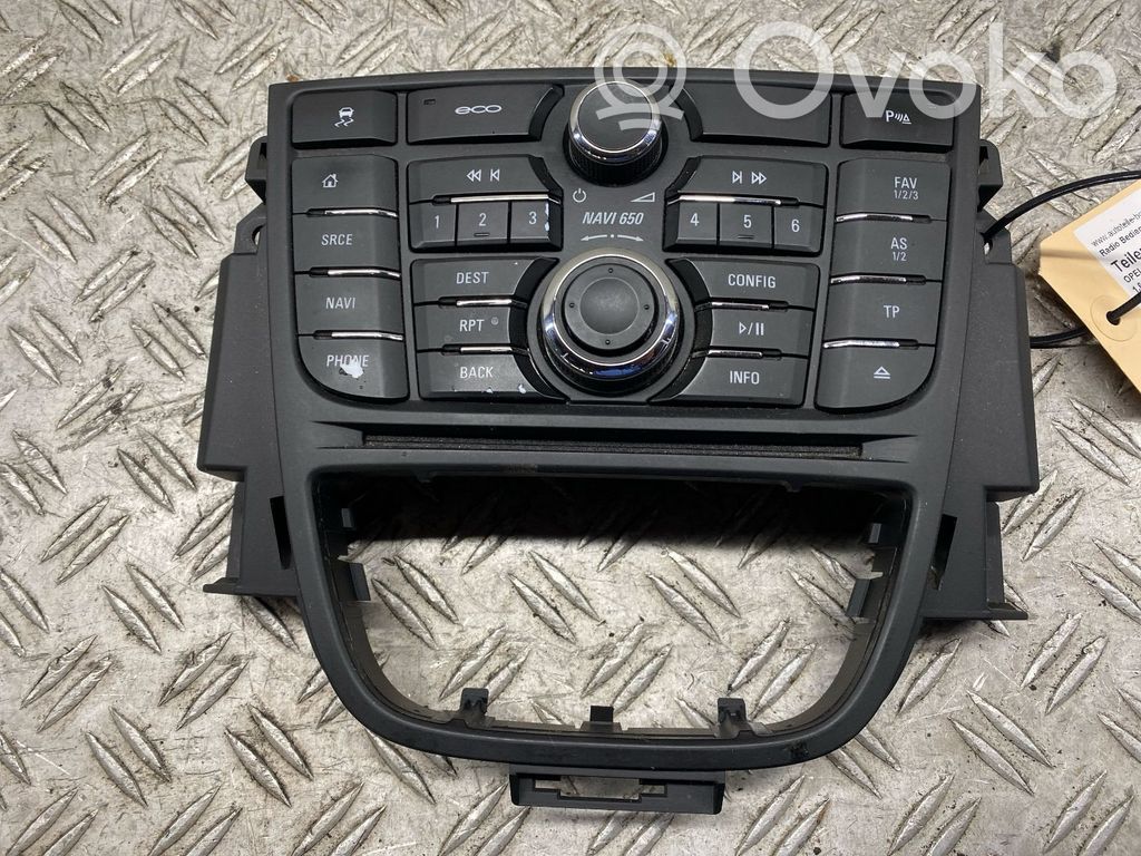 Opel Astra J Modul comenzi multimedia 
