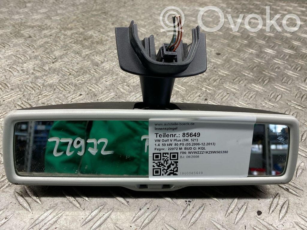 Espejo retrovisor (interior)   5M0857511B