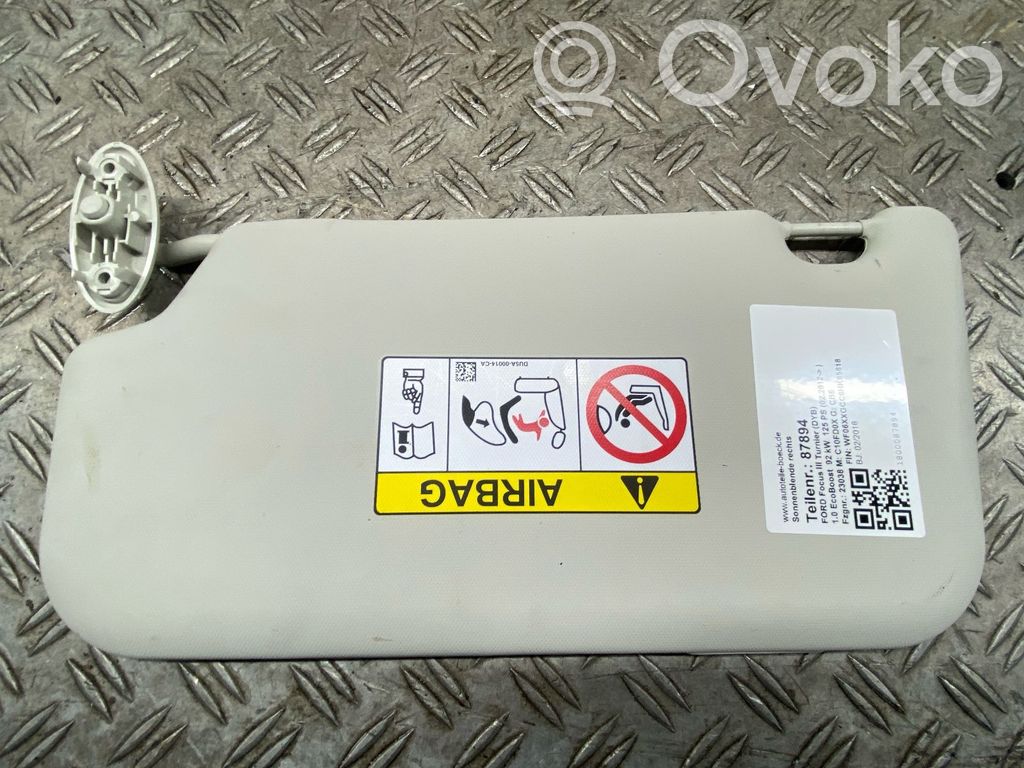 Ford Focus Skydelis nuo saulės 