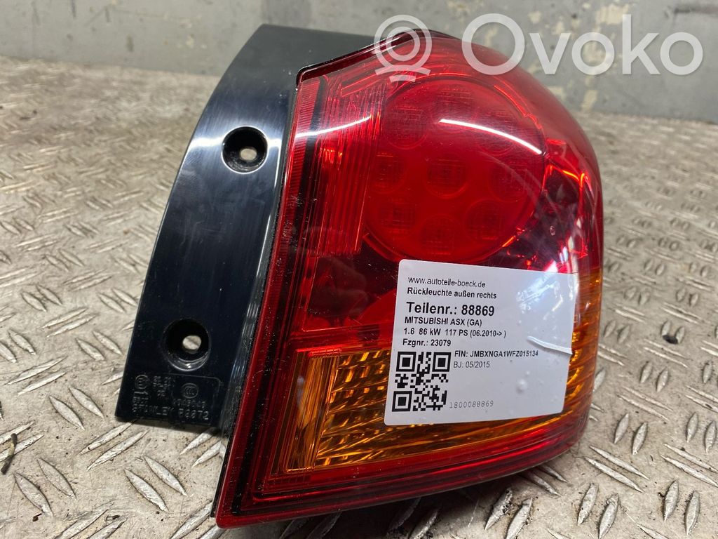 Mitsubishi ASX Lampă spate în caroserie 