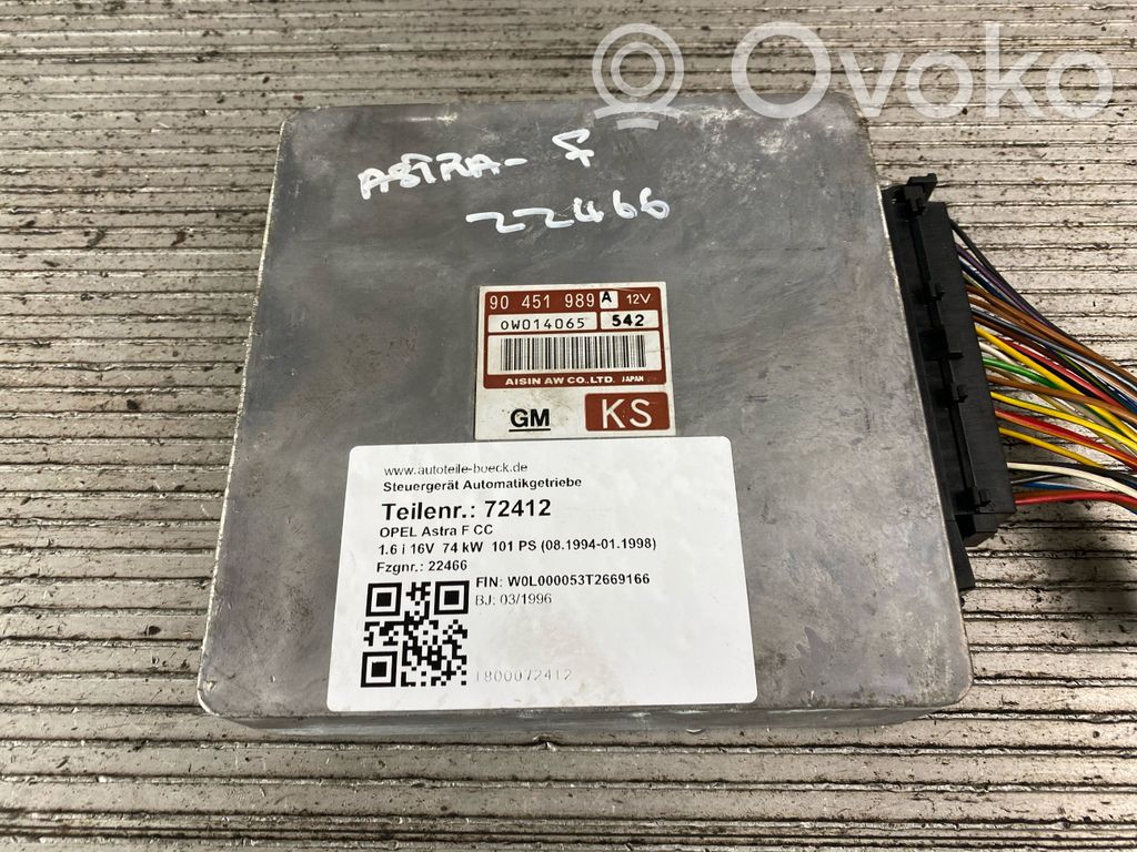Opel Astra F Gearbox control unit/module 