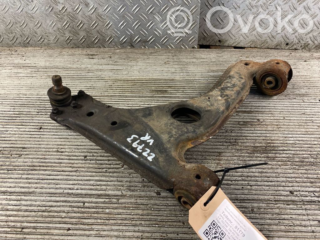 Opel Astra H Braccio di controllo sospensione anteriore inferiore/braccio oscillante 