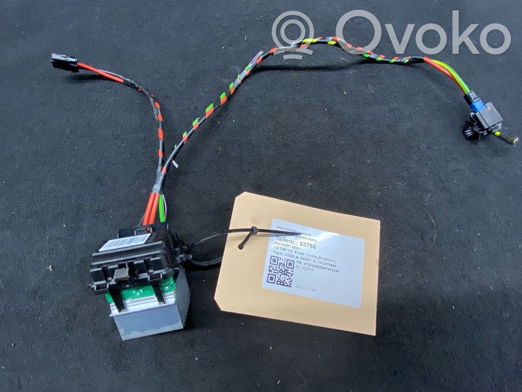Peugeot 2008 I Motor aerotermă/rezistor ventilator 