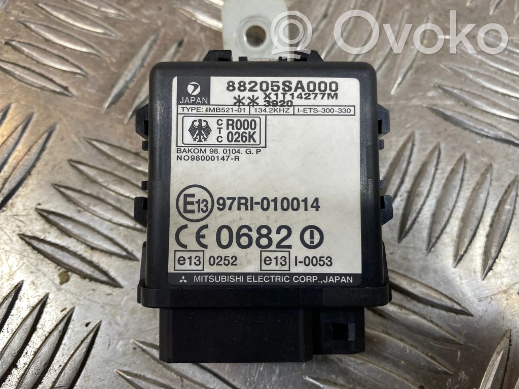 Immobilizer control unit/module   88205SA000,X1T14277M,97RI010014