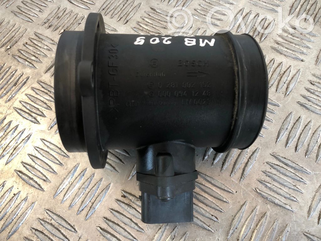 Mercedes-Benz CLK A209 C209 Mass air flow meter 