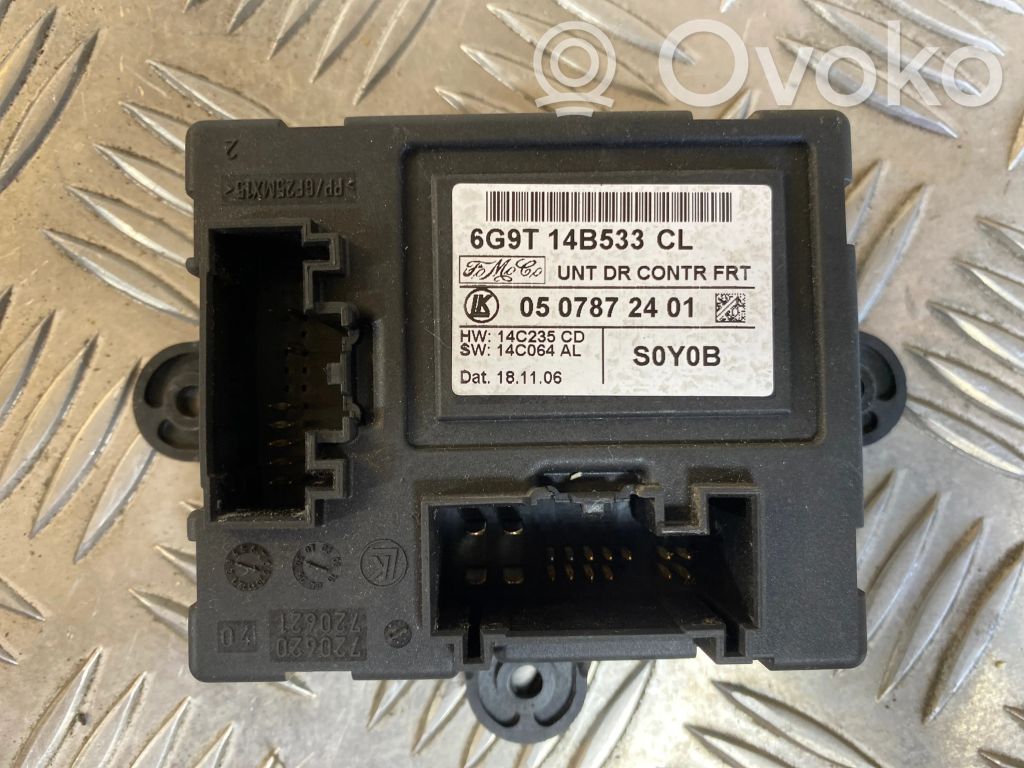 Unidad de control/módulo de la puerta   6G9T14B533CL,0507872401,14C235CD