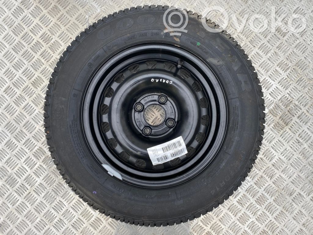 Opel Corsa D R14 atsarginis ratas 