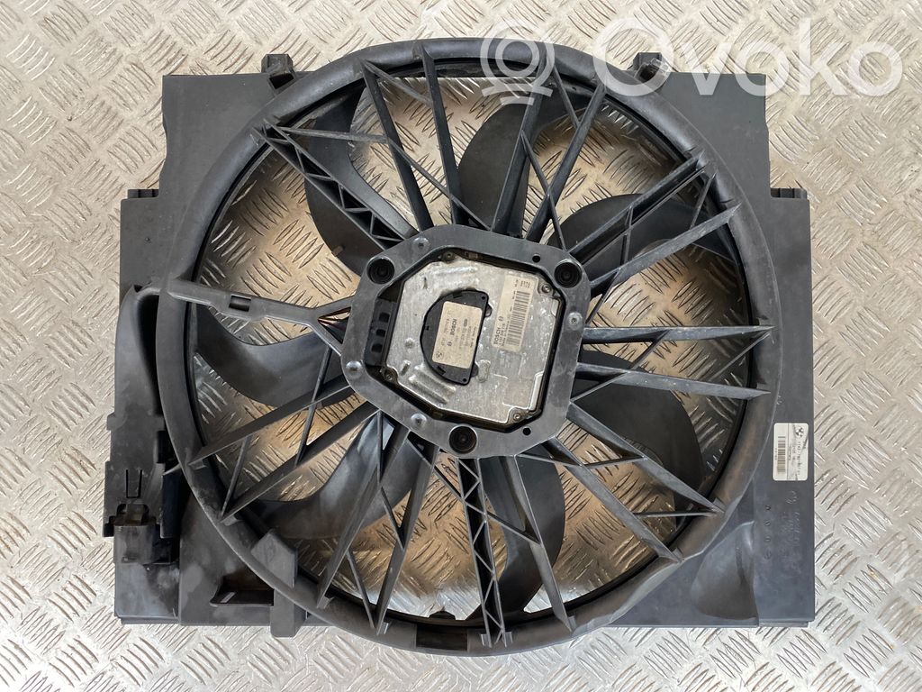 BMW 5 E60 E61 Elektrisks radiatoru ventilators 