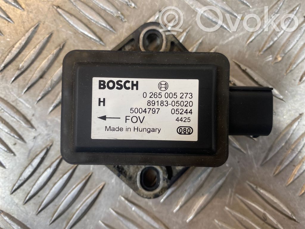 Toyota Avensis T250 ESP acceleration yaw rate sensor 