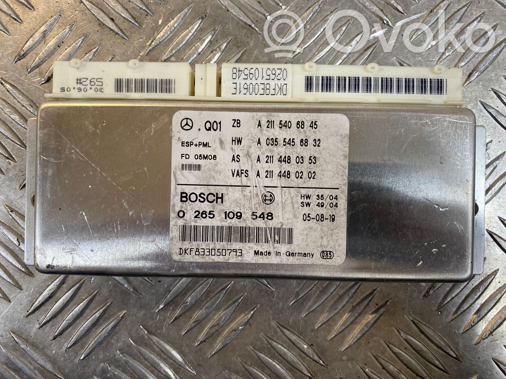 Mercedes-Benz E W211 Gearbox control unit/module 