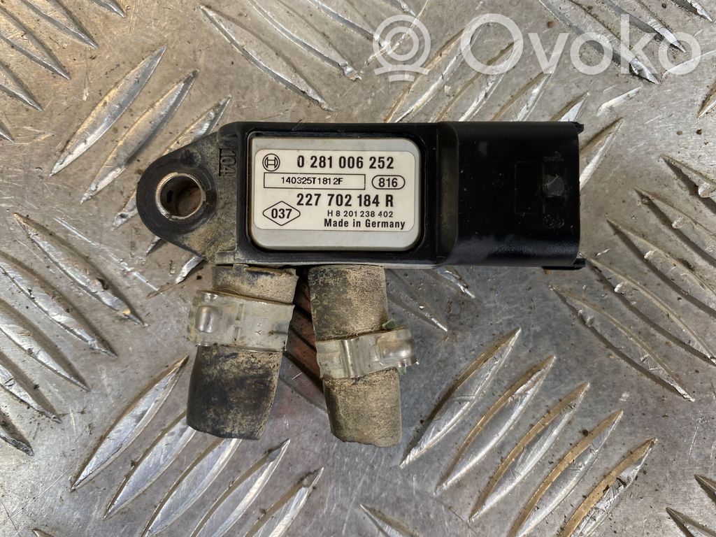 Abgasdrucksensor Differenzdrucksensor   227702184R,0281006252,140325T1812F