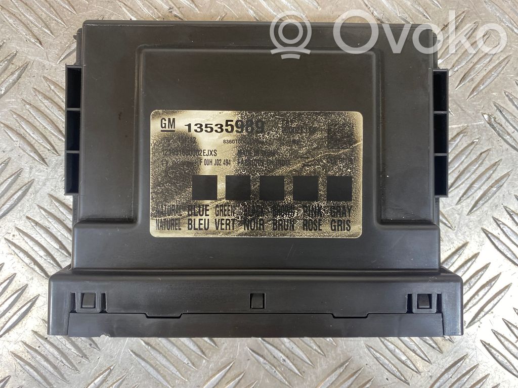 Opel Astra K Comfort/convenience module 