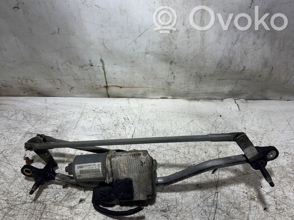Audi A5 8T 8F Tiranti e motorino del tergicristallo anteriore 