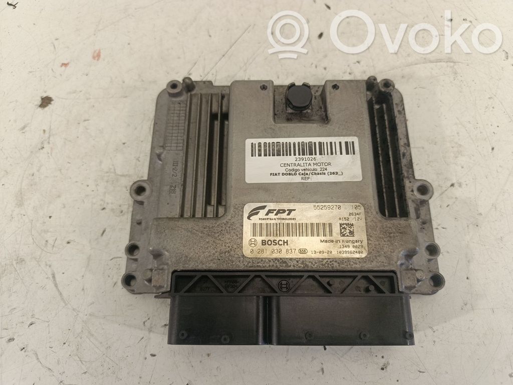 Fiat Doblo Engine control unit/module 