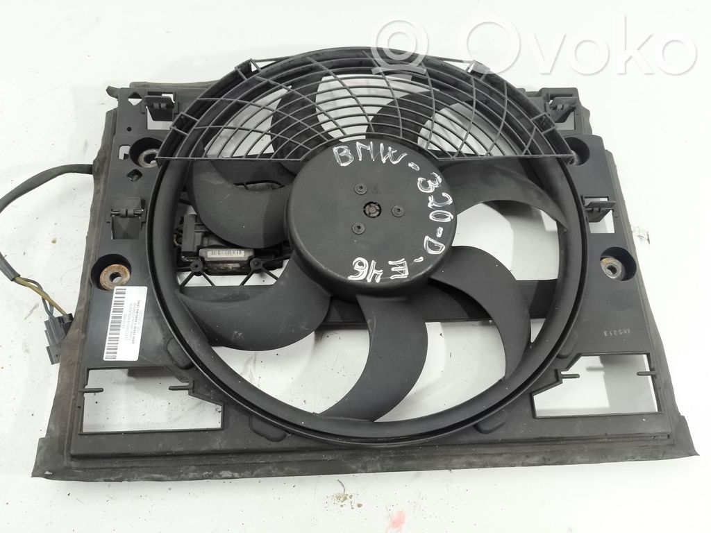 BMW 3 E46 Elektrisks radiatoru ventilators 