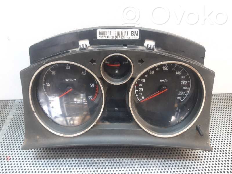 Opel Zafira B Vitezometru (grup de instrumente) 