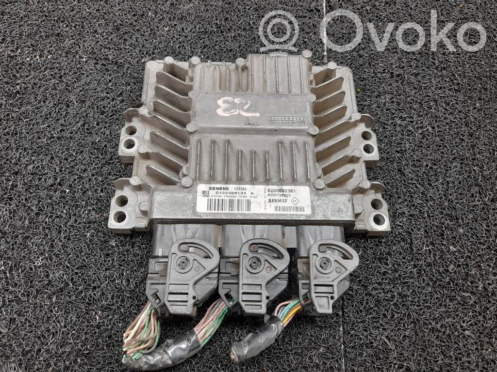Engine control unit/module   S122326133A,8200882381,8200726923