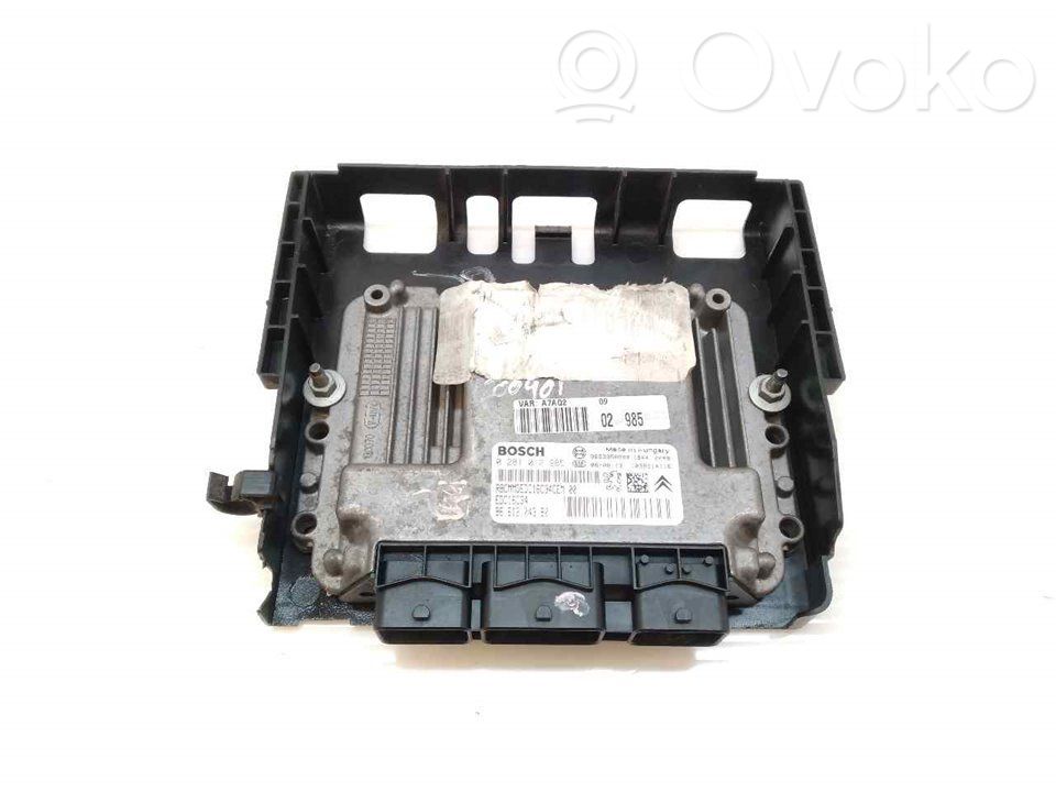 Engine control unit/module   0281012985,9661204380,BOSCH