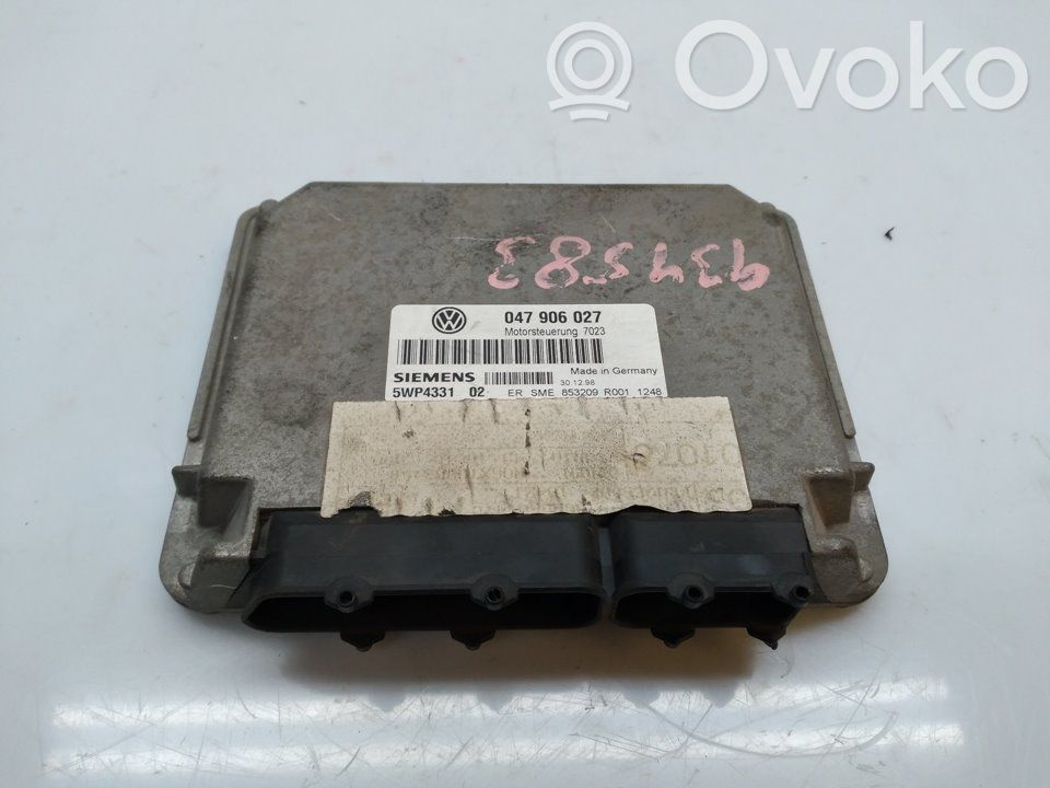 Engine control unit/module   047906027,5WP433102