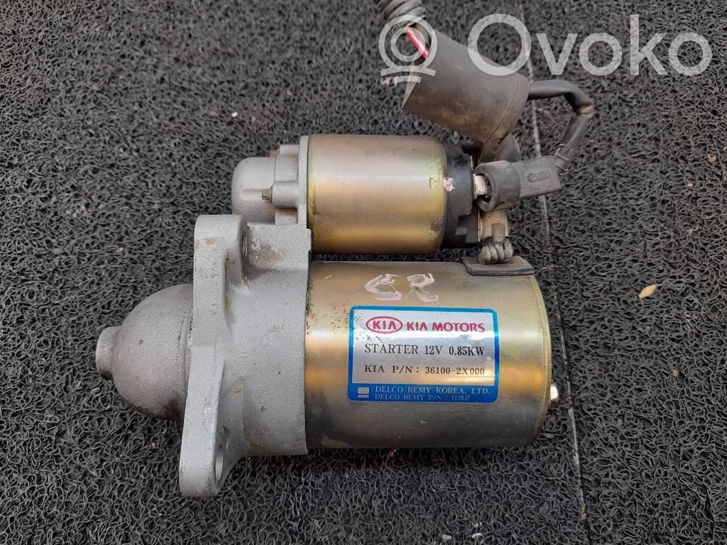 Motor de arranque   361002X000