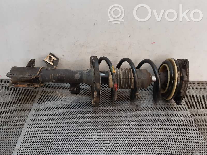 Front shock absorber with coil spring
