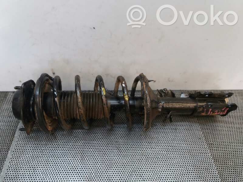 Front shock absorber with coil spring