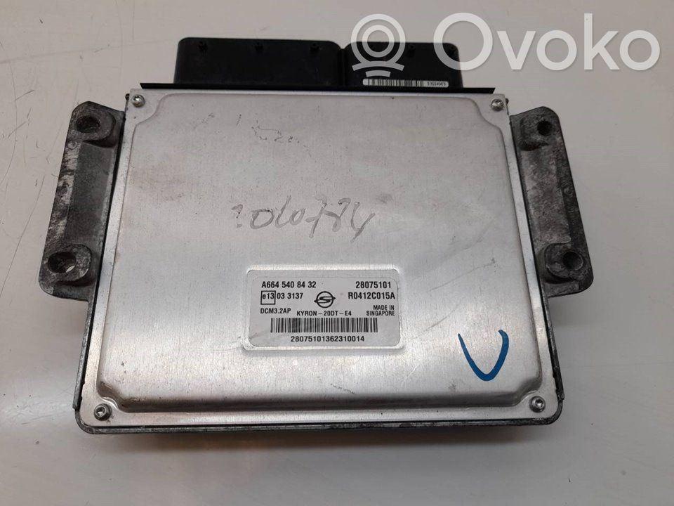 SsangYong Kyron Engine control unit/module 