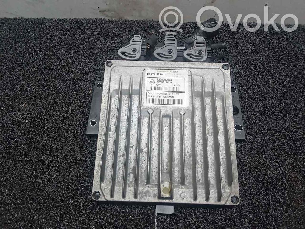 Engine control unit/module   8200399038,8200619409,DELPHI