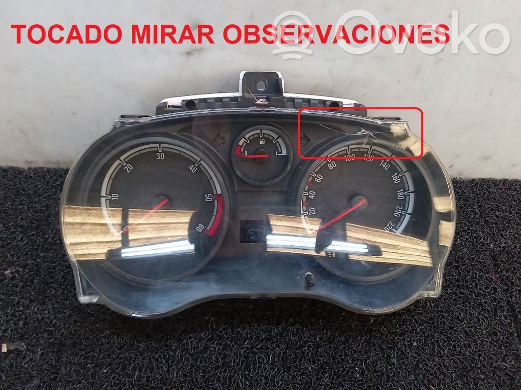 Opel Corsa D Speedometer (instrument cluster) 