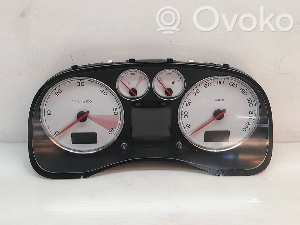 Peugeot 307 Tachimetro (quadro strumenti) 