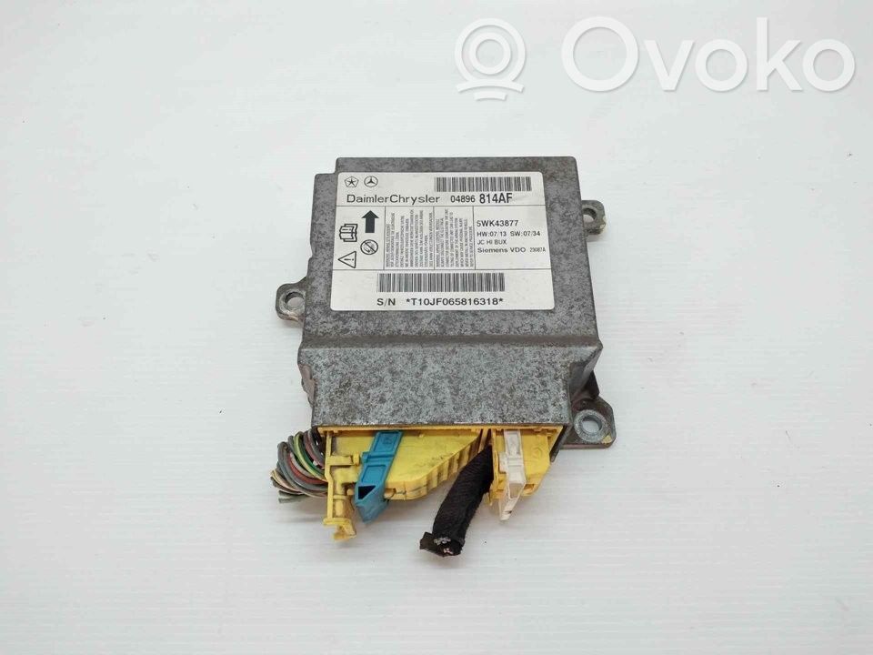 Centralina/modulo airbag   04896814AF,5WK43877