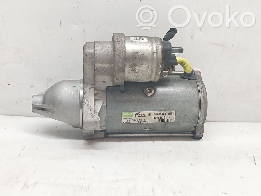 Motor de arranque   55221292,TS18E33,VALEO
